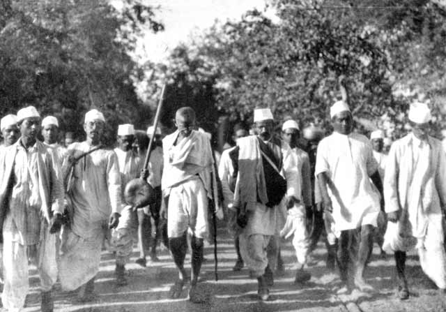 FILE - Part of the Salt March FILE - Part of the Salt March