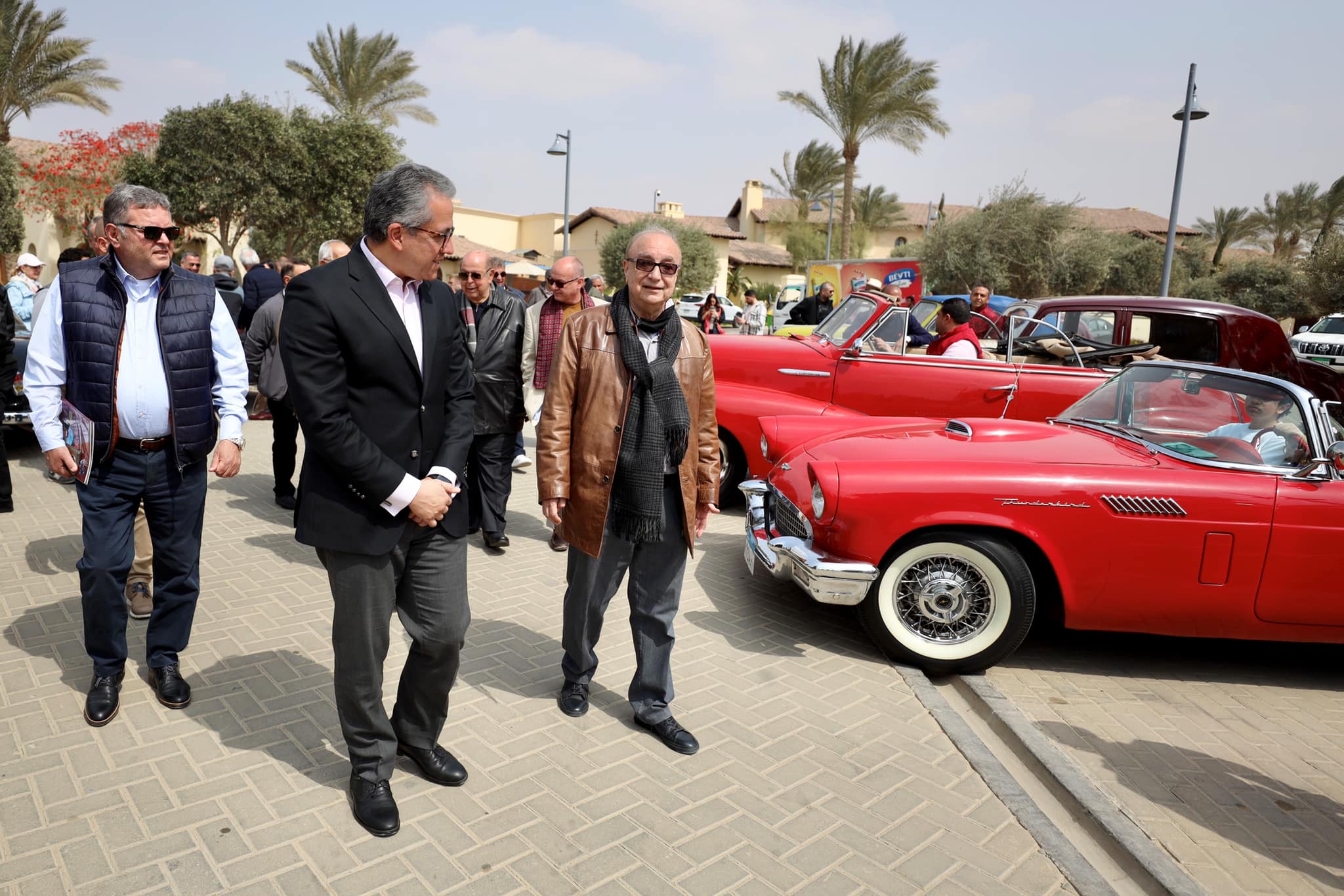During the inauguration - Min. of Tourism & Antiquities