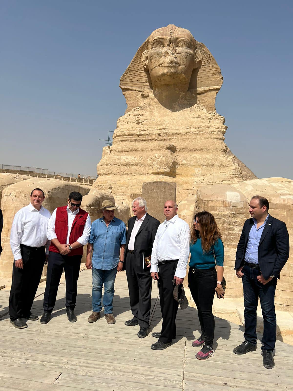 During the visit Min. of Tourism & Antiquities2