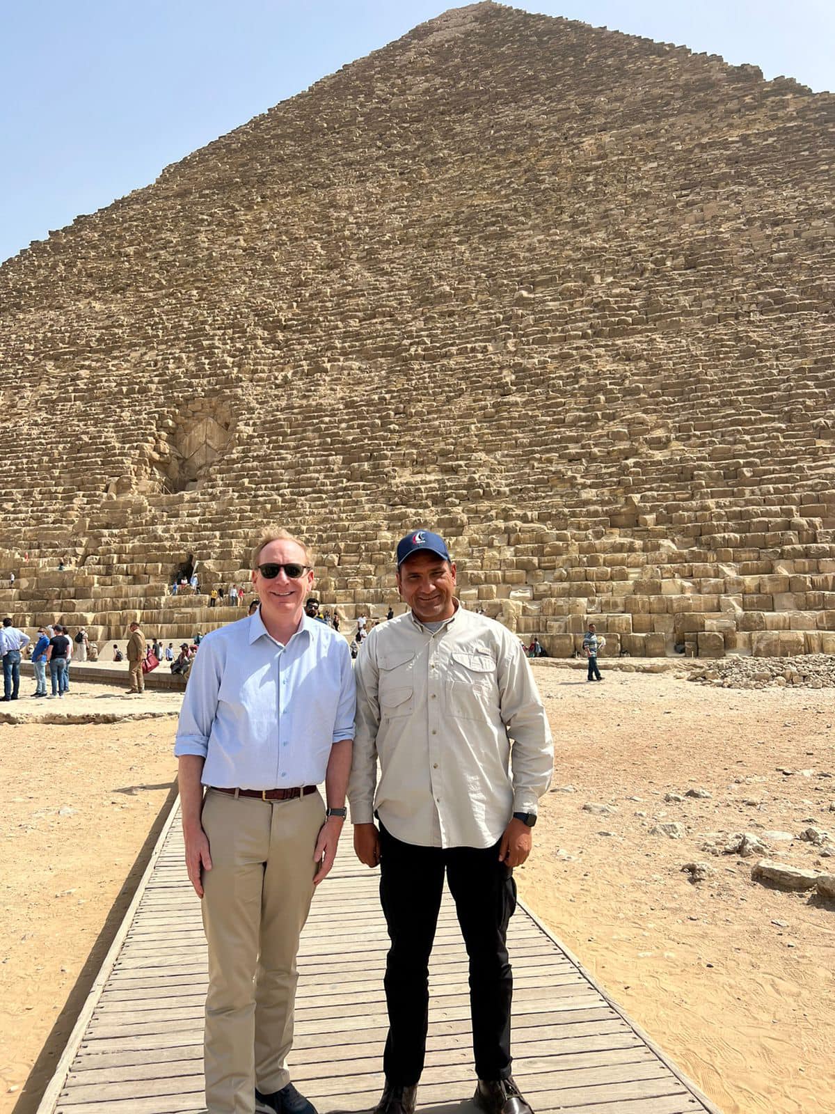 During the visit - Min. of Tourism & Antiquities