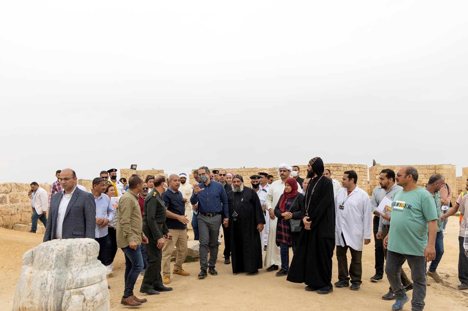 During the inspection tour3