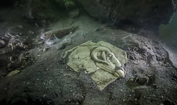 Archaeologists have so far only discovered a fraction of the city. Photograph: Christoph Gerigk © Franck Goddio / Hilti Foundation