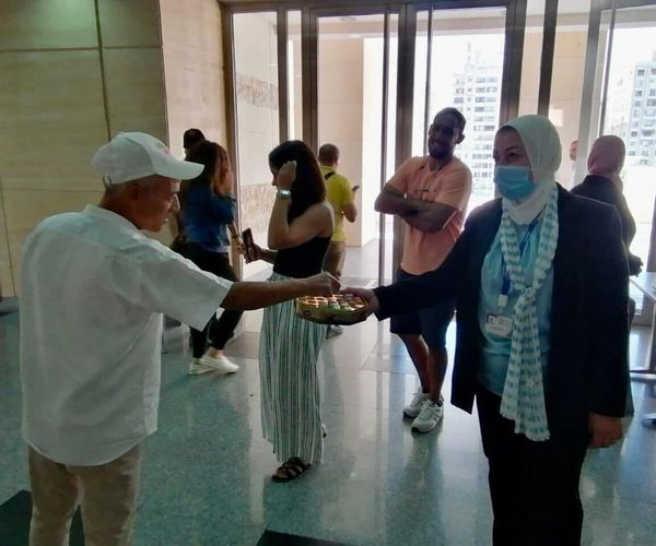 During the visit - Min. of Tourism & Antiquities