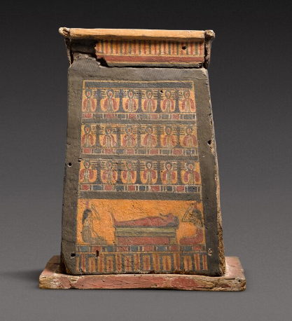The antique ancient Egyptian box - social media