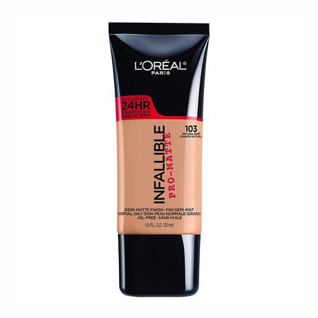 loreal infalliable pro-matte foundation