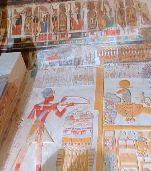 Part of the restoration works - Min. of Tourism & Antiquities