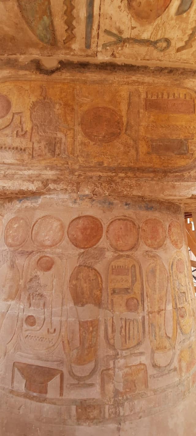 Part of the restoration works - Min. of Tourism & Antiquities