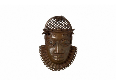 A pectoral mask, one of the objects that London