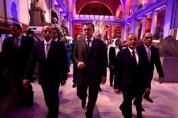 During the celebratory events - Min. of Tourism & Antiquities