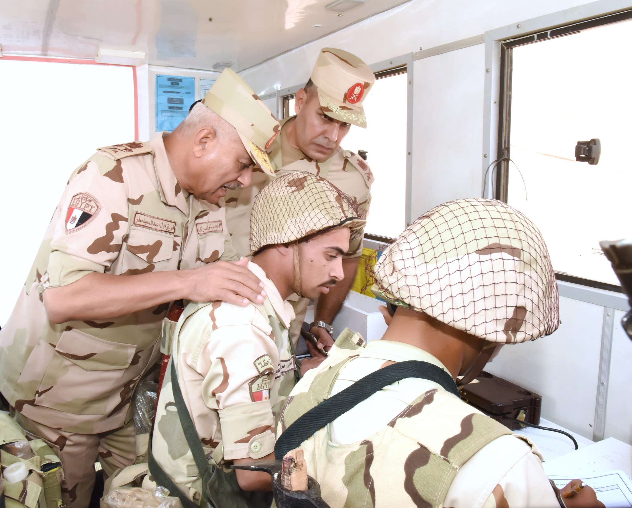 Egypt’s Defense Minister Abdel Meguid Saqr visits one of the formations of the Second Field Army – Army spox 10 Egypt’s Defense Minister Abdel Meguid Saqr visits one of the formations of the Second Field Army – Army spox 10
