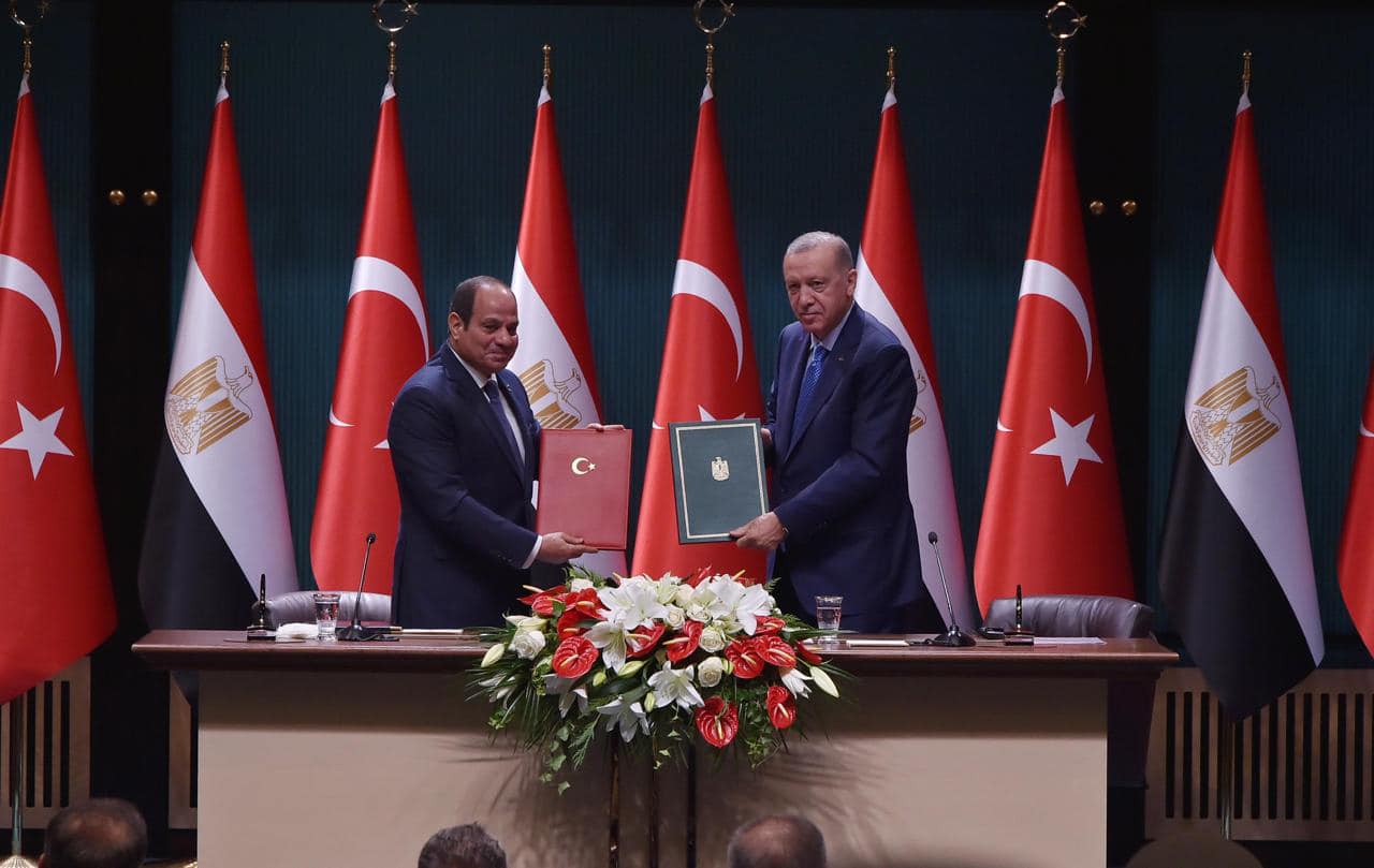 Sisi and Erdogan hold a press conference in Ankara 9 - Egyptian Presidency