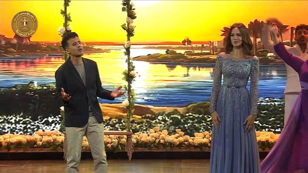 Hamza Namira and Amal Maher