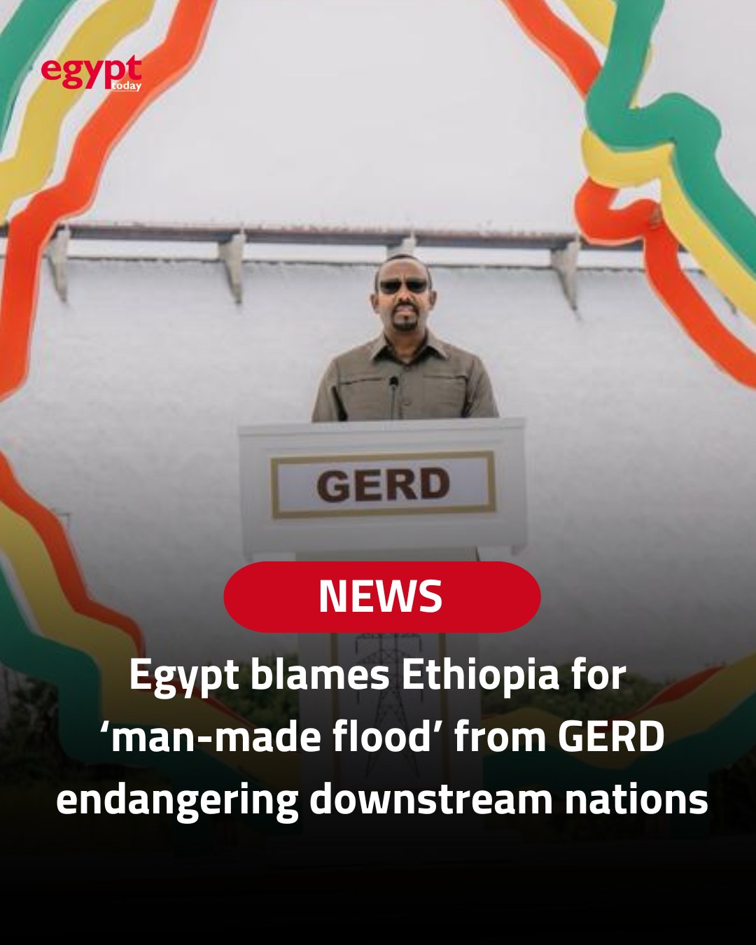 Egypt blames Ethiopia for man made floods
