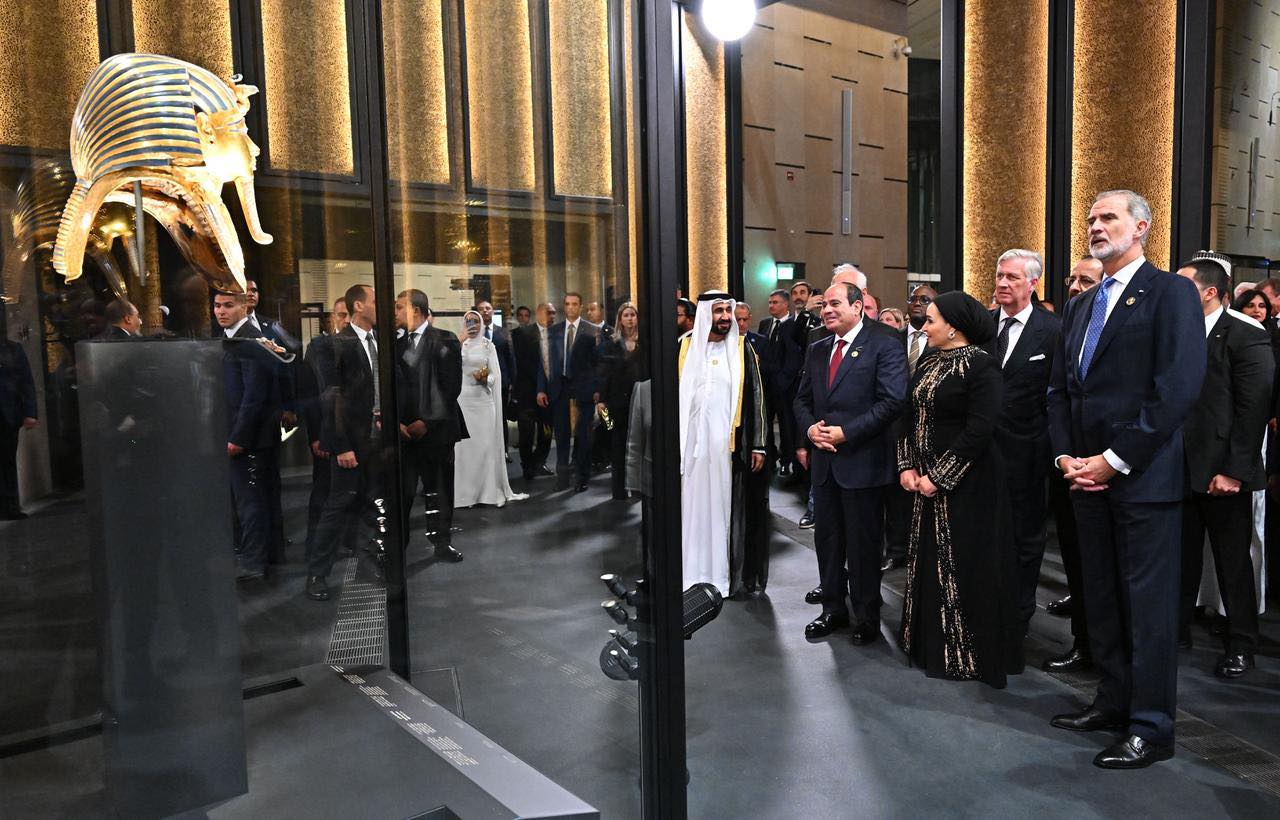 Sisi and world leaders attend the historic opening of the Grand Egyptian Museum 4