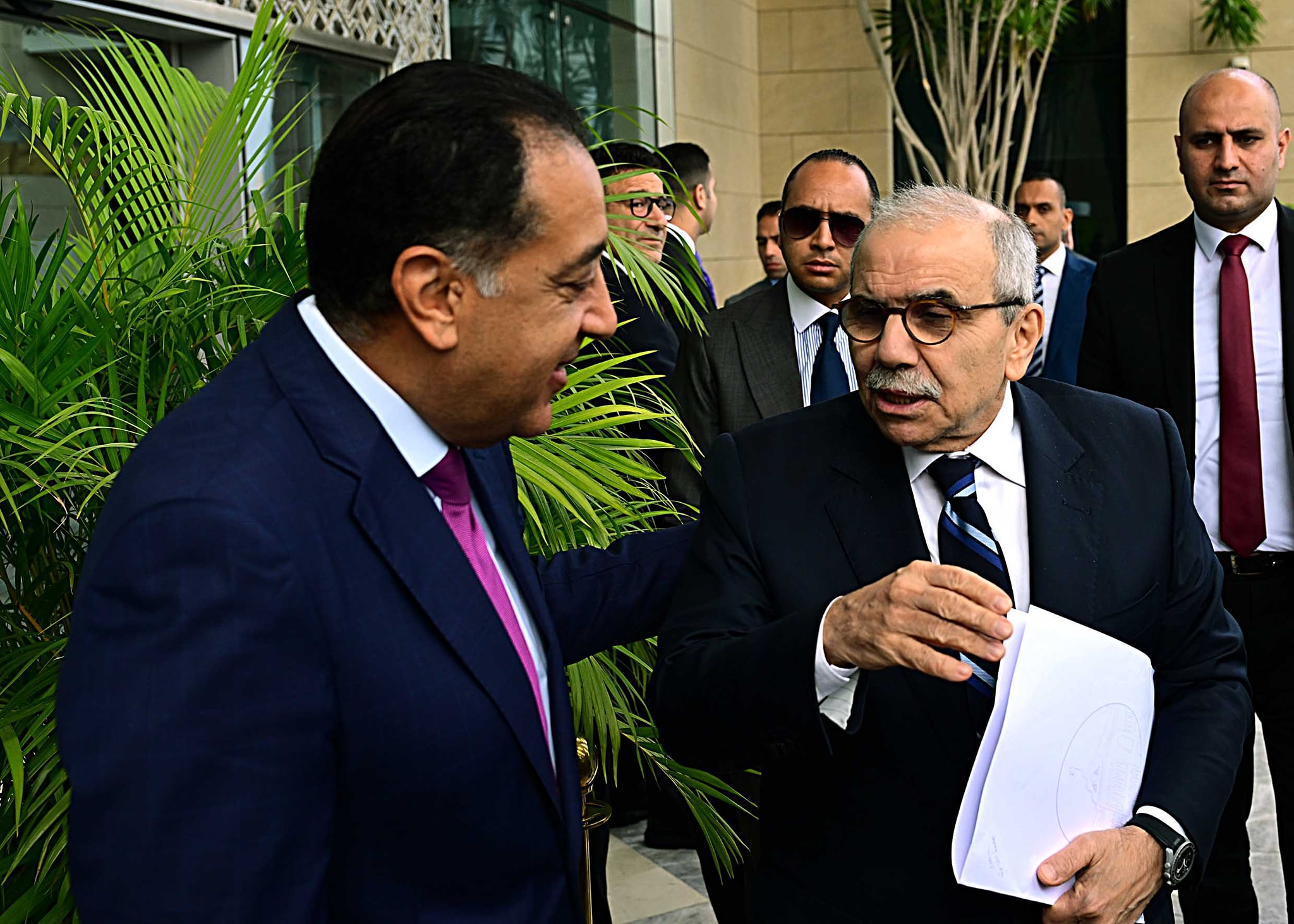 Egyptian and Lebanese prime ministers meet in Egypt 3