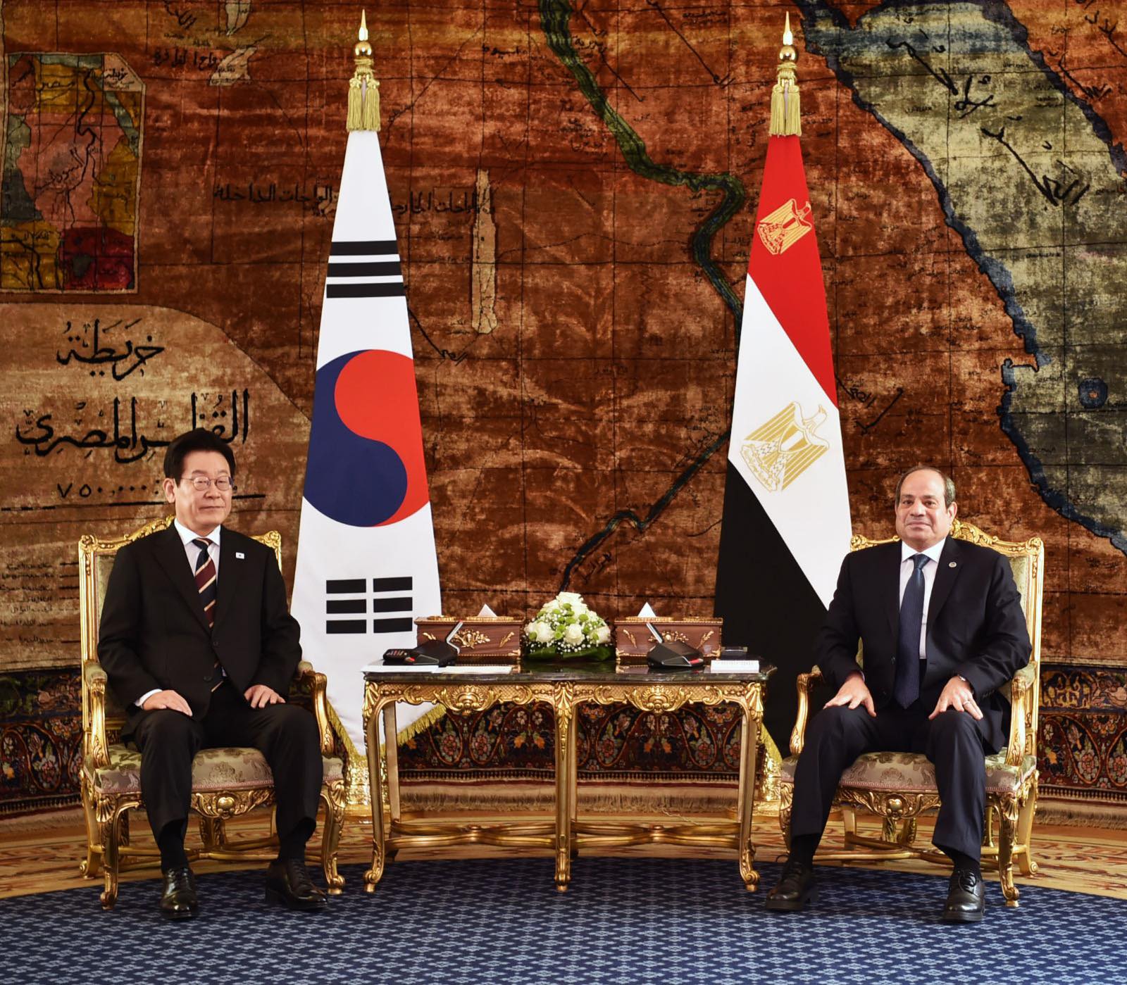 Egyptian and South Korean leaders meet in Cairo