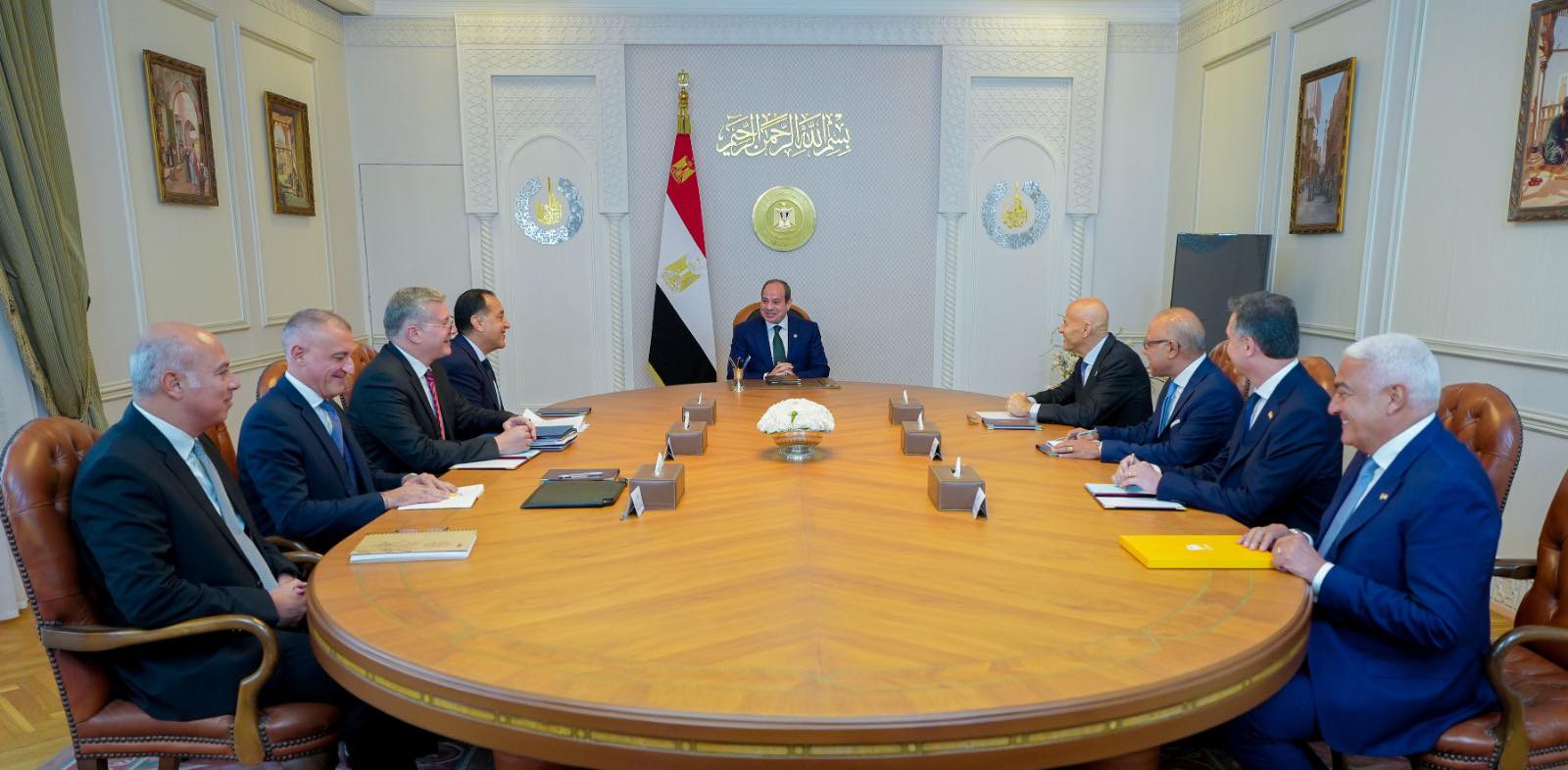 Sisi meets Eni chief