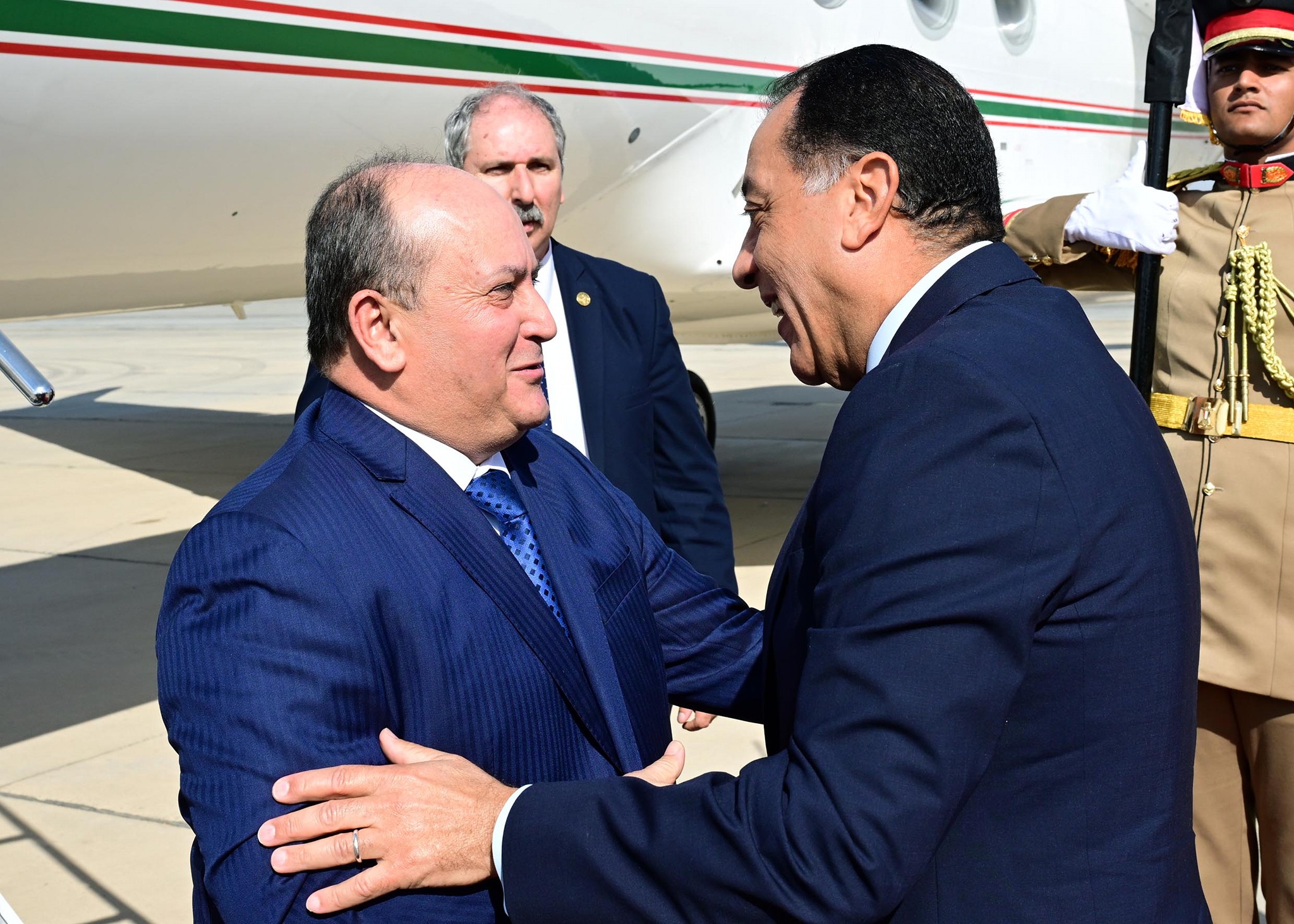 Algeria Prime Minister Arrives in Cairo on an Official Visit 2