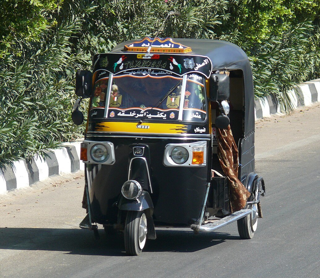 tuktuk in Egypt