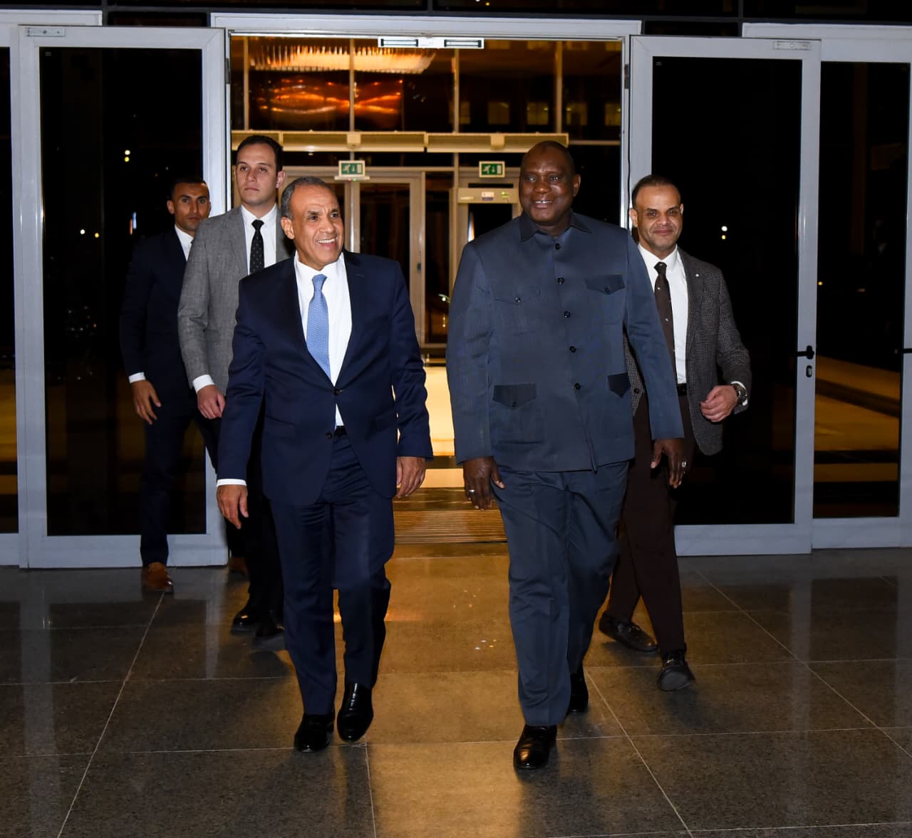 Egypt and Gambia foreign ministers 2