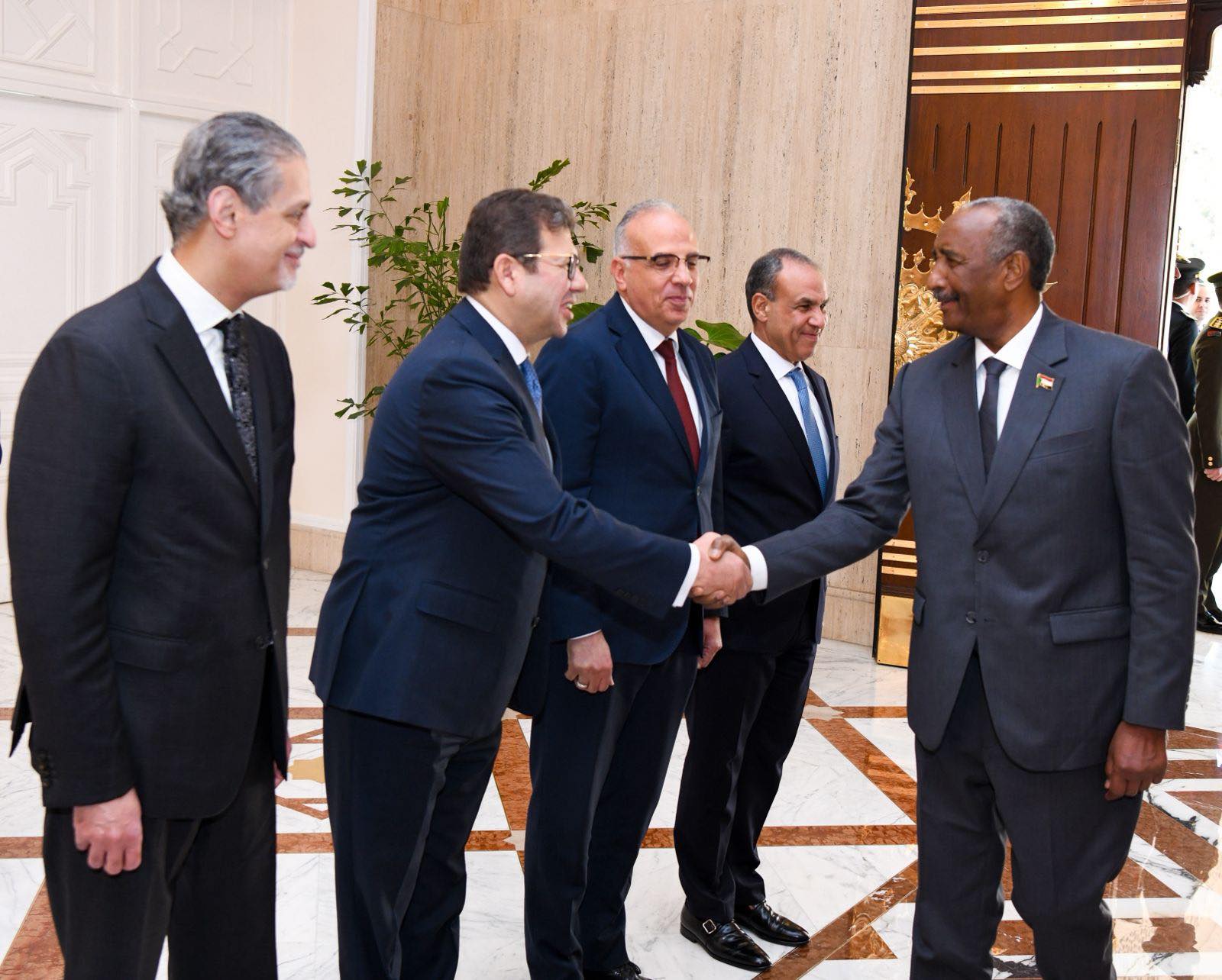 Sudan leader arrives in Cairo
