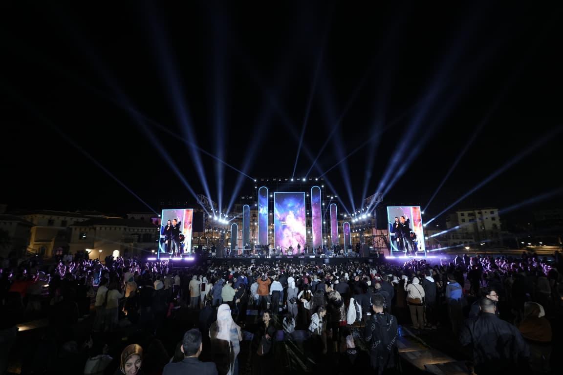 Ramy Sabry performs at opening of “The Village” in Egypt’s Celia development in New Administrative Capital3