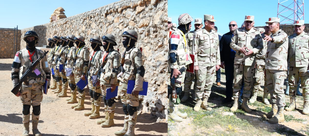 Army chief of staff inspects security measures on western border 3