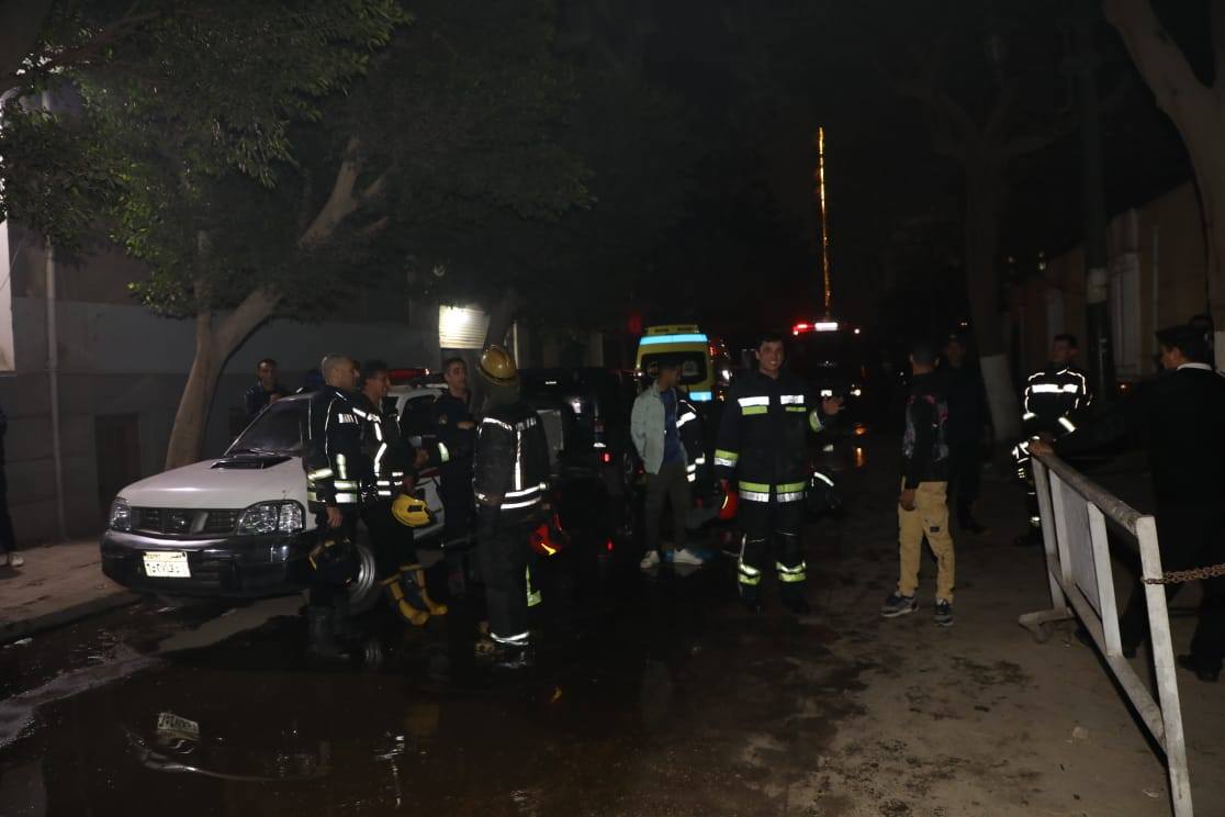 Fire near health ministry facilities in downtown Cairo brought under control