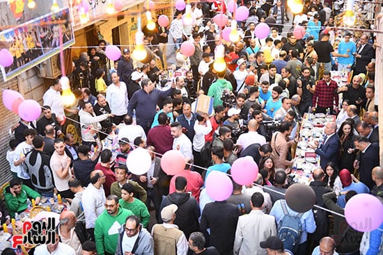 Thousands gather for grand annual Ramadan iftar in Matariya 5
