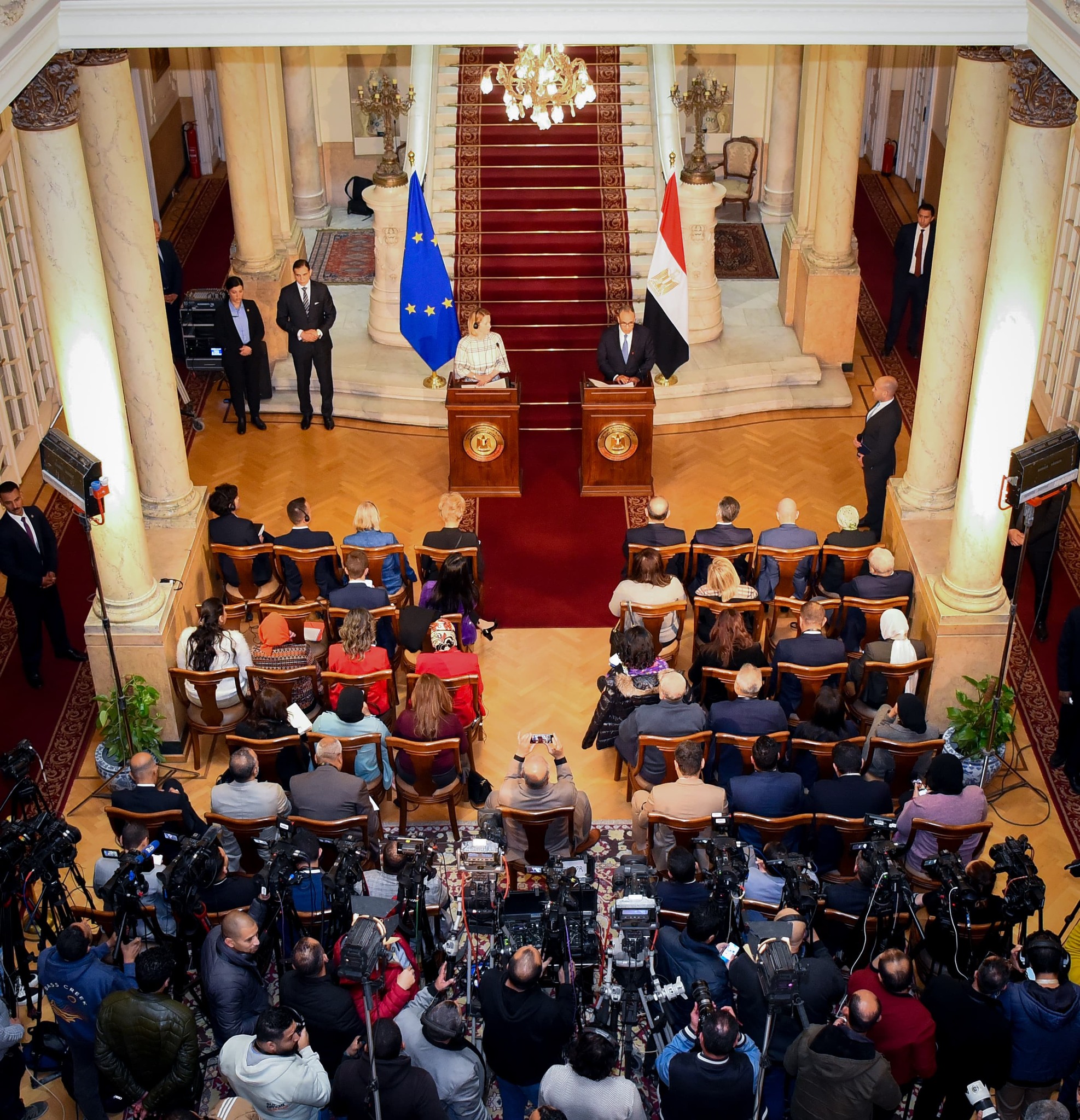 Egyptian FM Badr Abdelatty meets EU High Representative for Foreign Affairs and Security Policy Kaja Kallas Egyptian FM Badr Abdelatty meets EU High Representative for Foreign Affairs and Security Policy Kaja Kallas