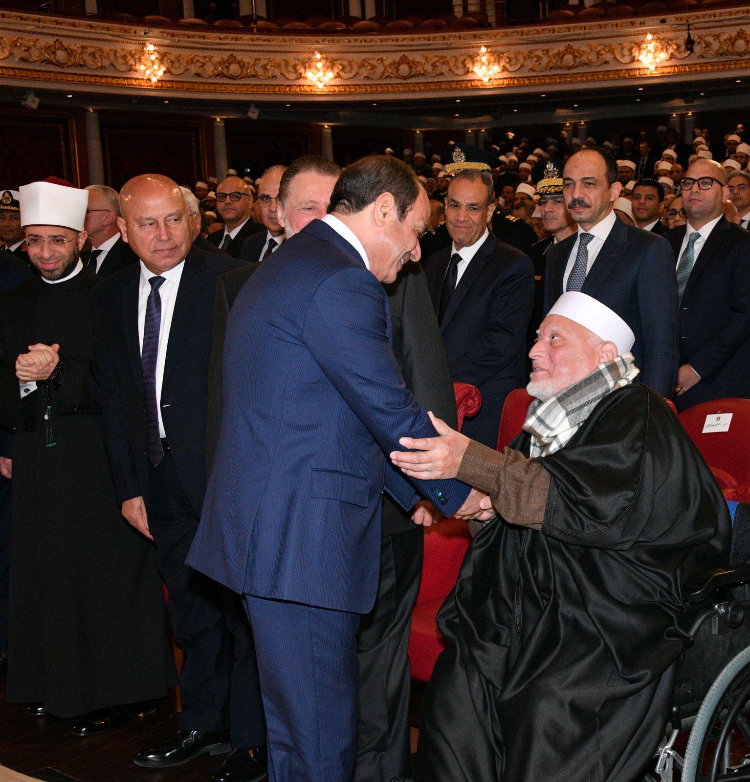 President Sisi attends Laylat Al Qadr celebrations in the new capital 5
