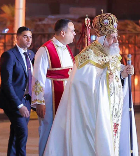 Pope Tawadros II leads Easter Mass 2