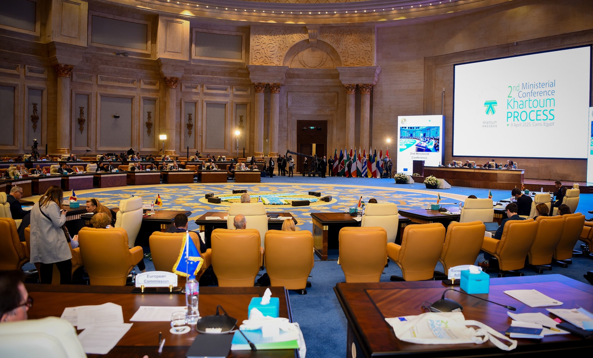 Egypt hosts 2nd Ministerial Conference of Khartoum Process to combat migrant smuggling and human trafficking 3