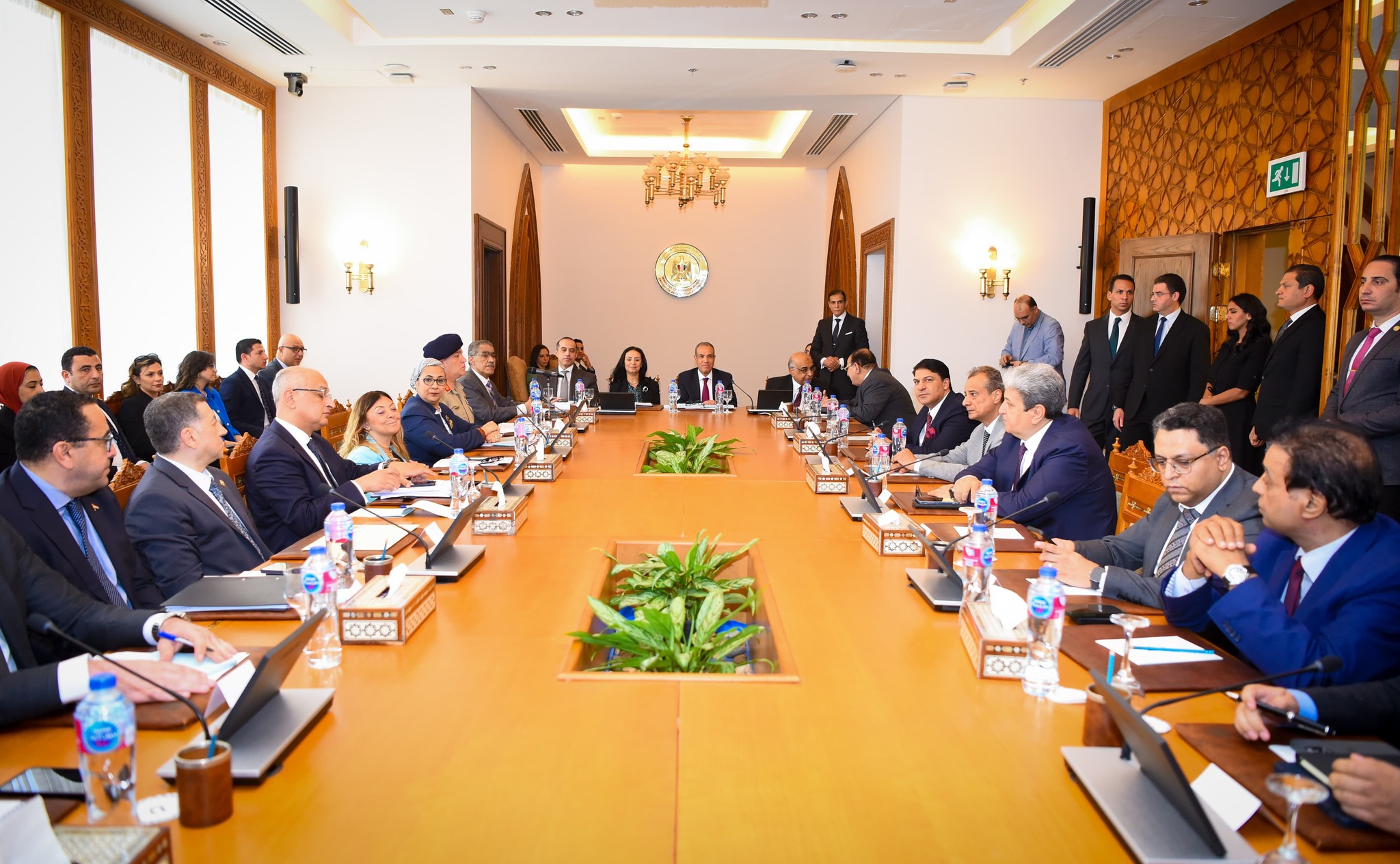 Minister of Foreign Affairs Badr Abdelatty chaired a dialogue session of the Supreme Standing Committee for Human Rights  1