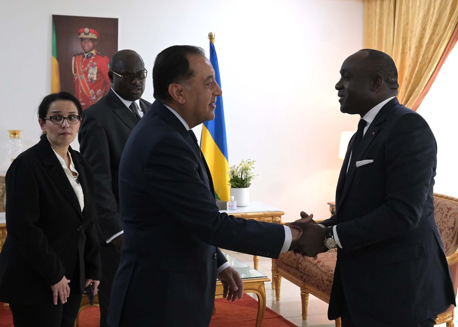 Gabon president inauguration 3 Gabon president inauguration 3