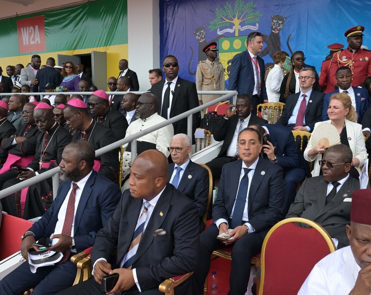Gabon president inauguration 4 Gabon president inauguration 4