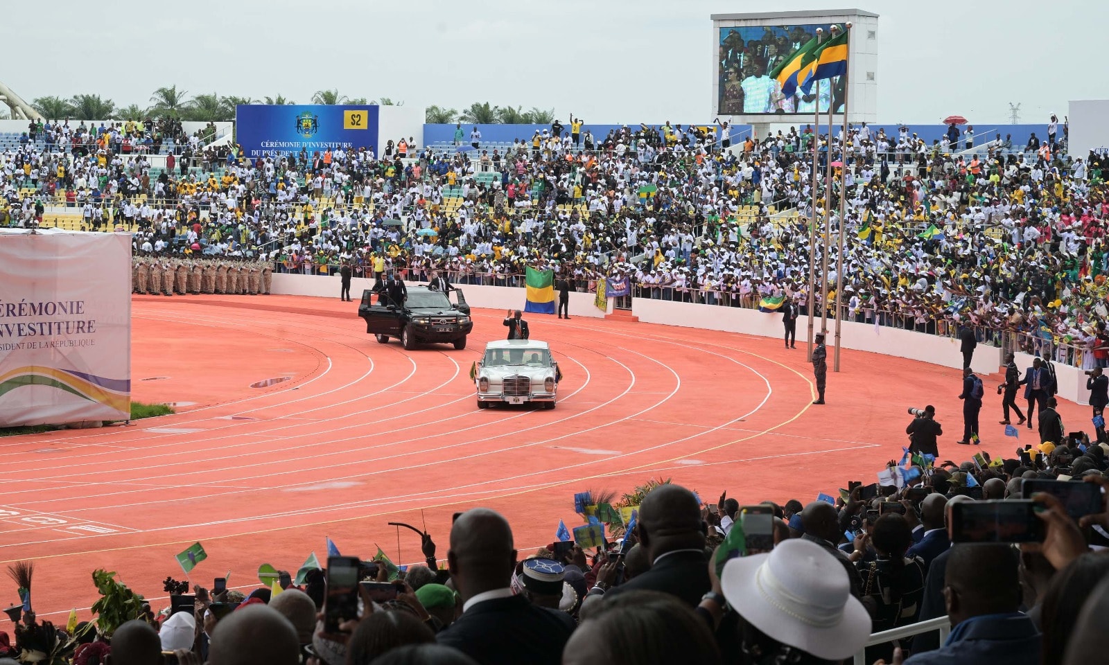 Gabon president inauguration 1 Gabon president inauguration 1