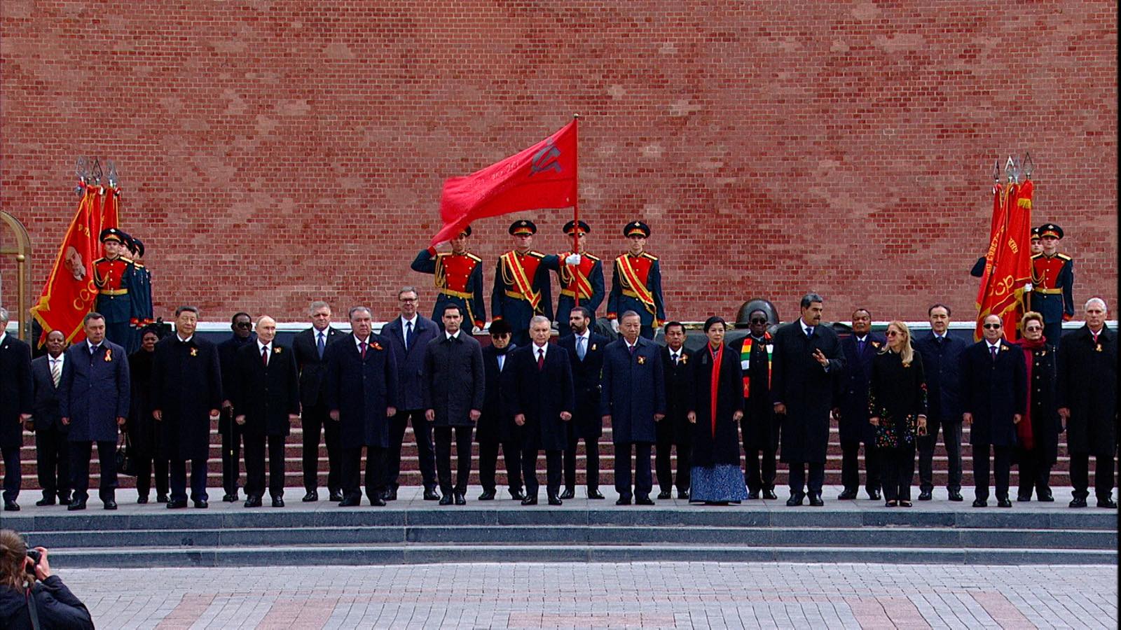 Sisi at Victory Day celebrations 1