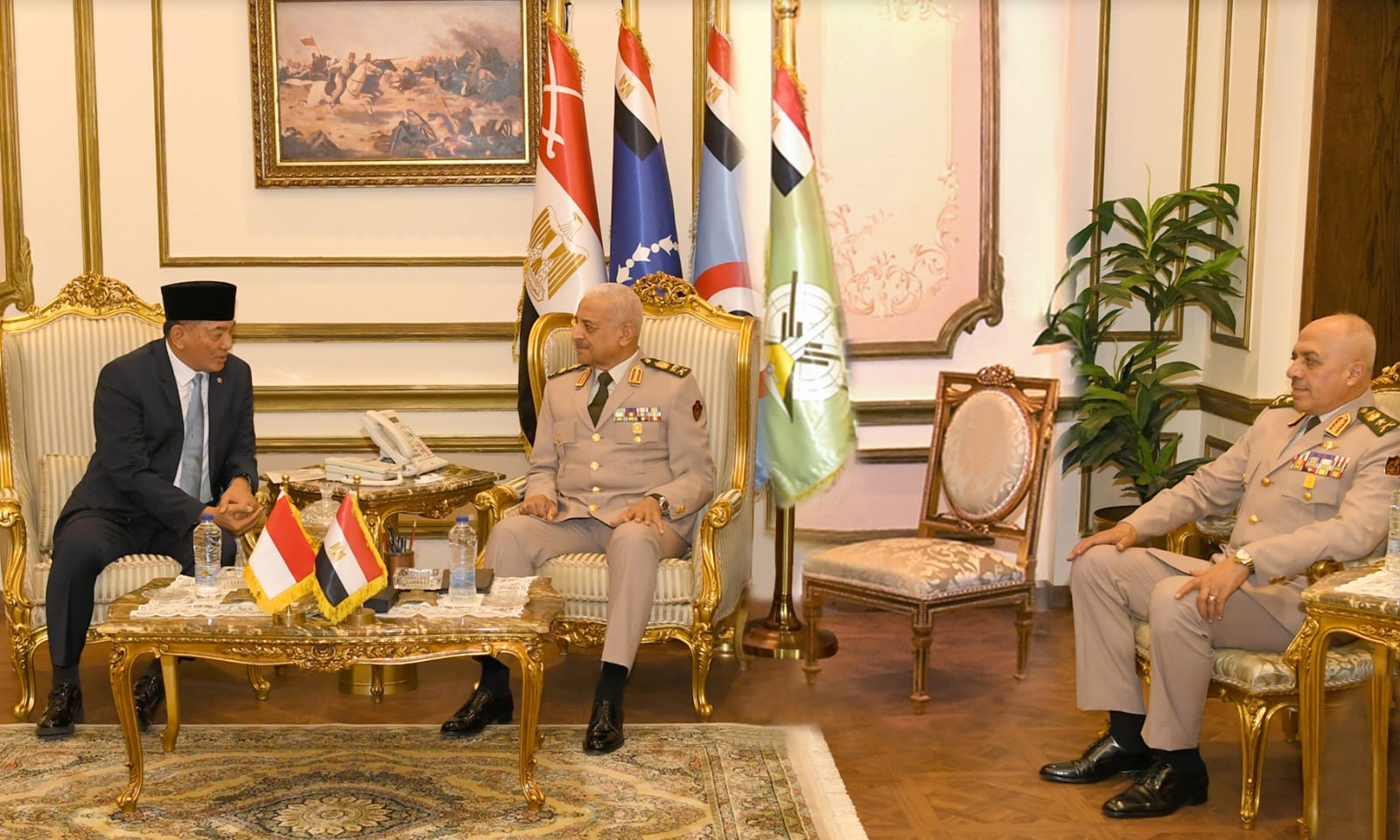 Egypt and Indonesia defense ministers discuss enhancing military collaboration 3