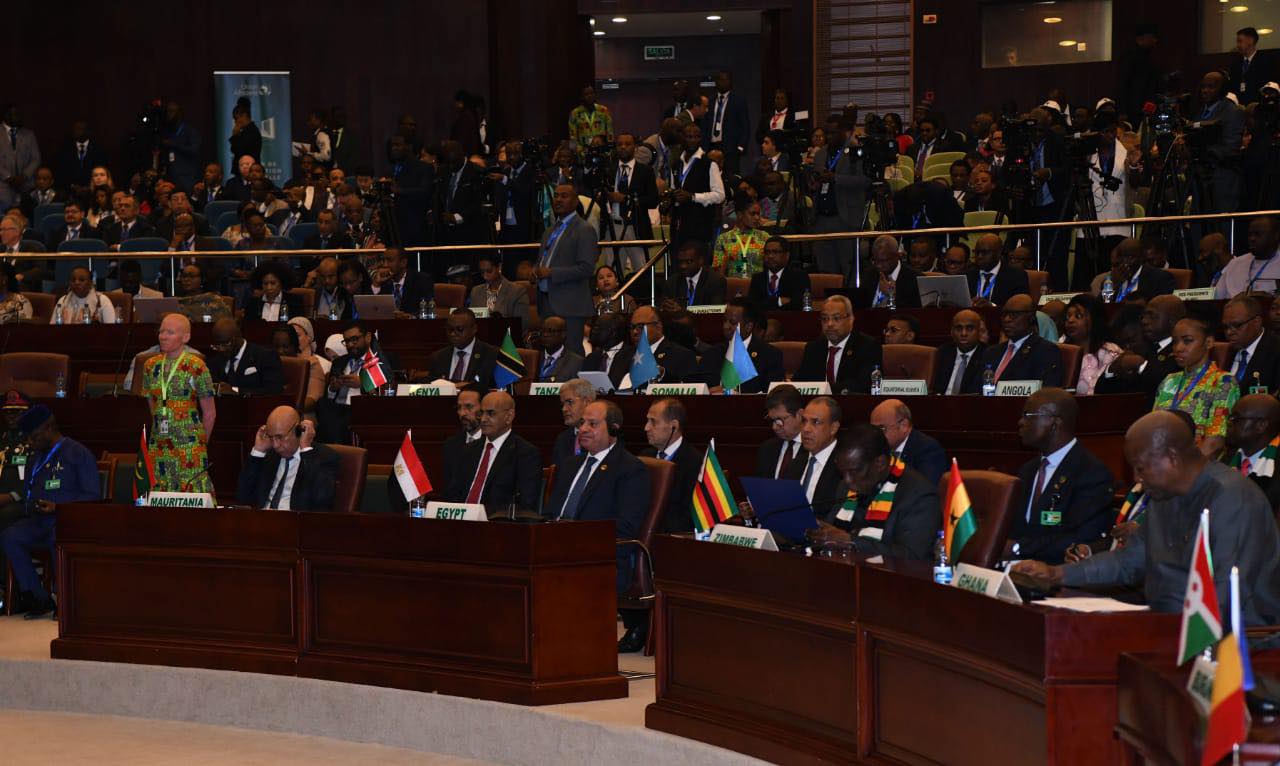 Egyptian president attends the Seventh Mid-Year Coordination Meeting in MalaboEgyptian president attends the Seventh Mid-Year Coordination Meeting in Malabo 4