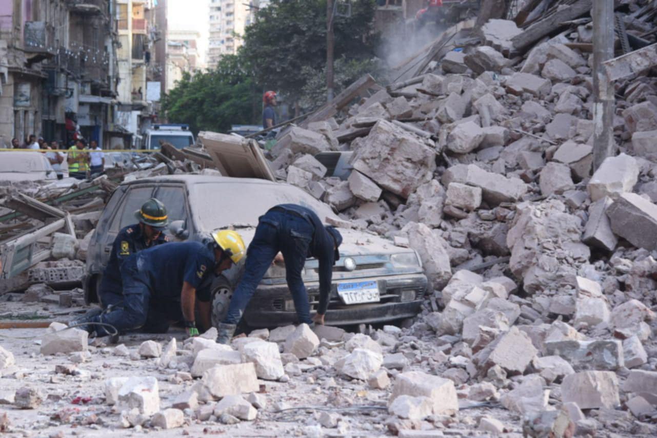 Alexandria building collapse 1