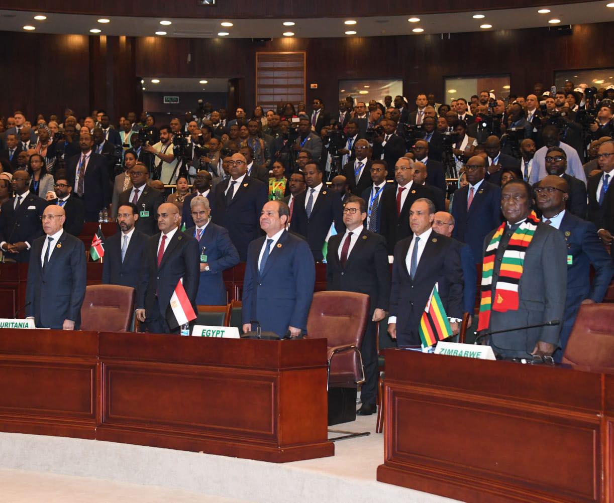 Egyptian president attends the Seventh Mid-Year Coordination Meeting in Malabo 3