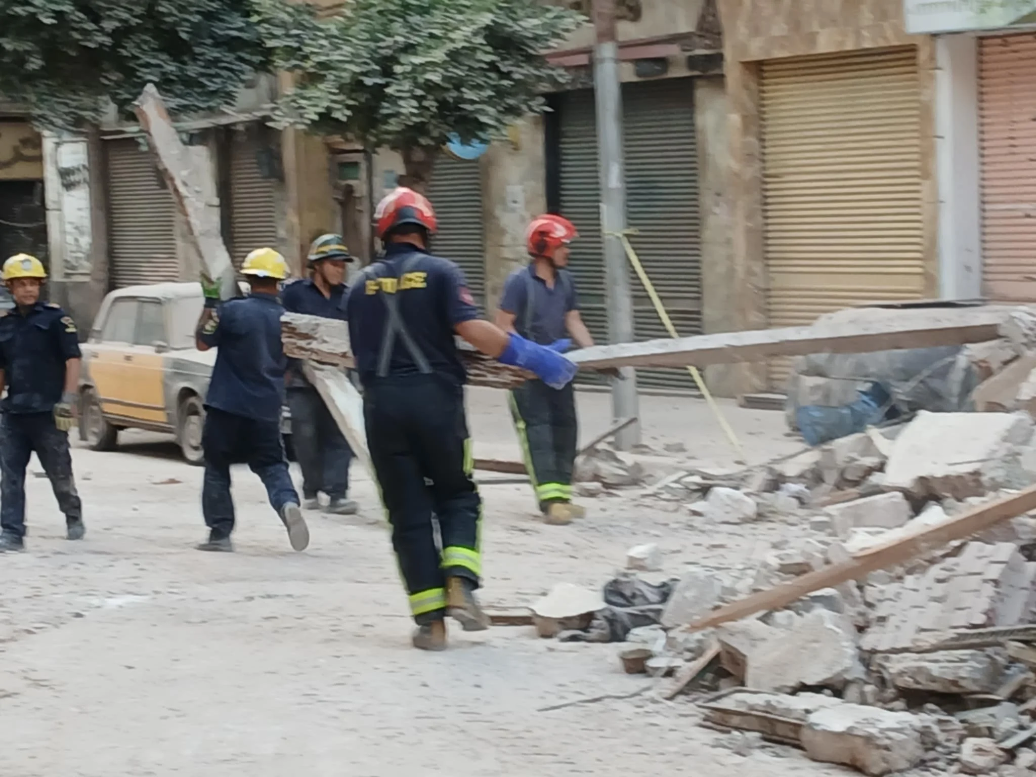 Alexandria building collapse