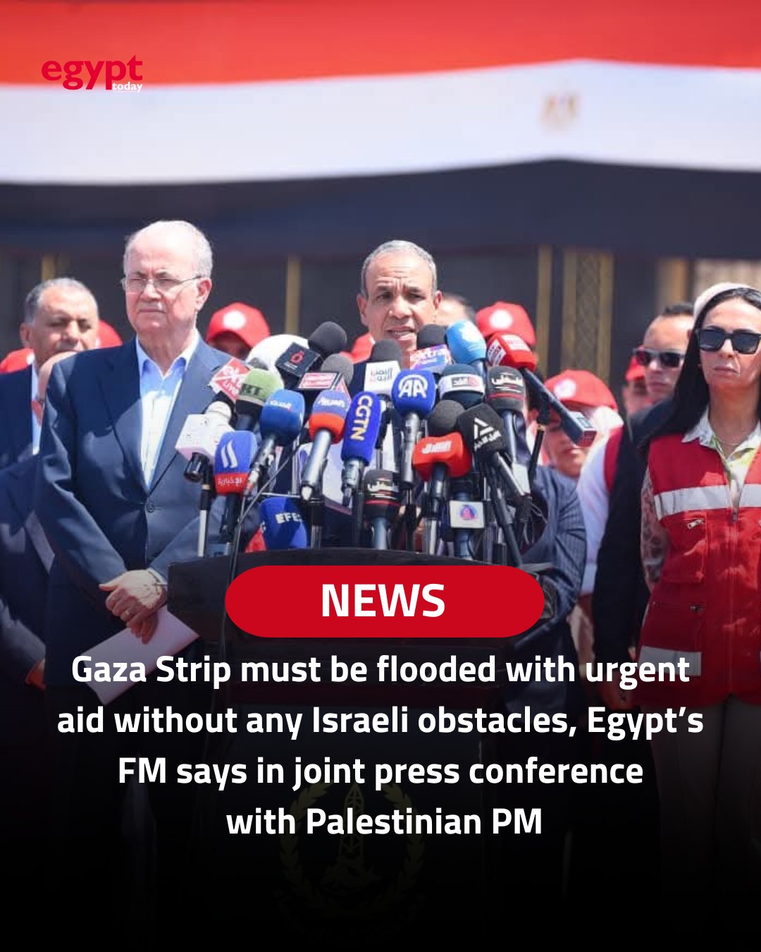 Gaza must be flooded with urgent aid