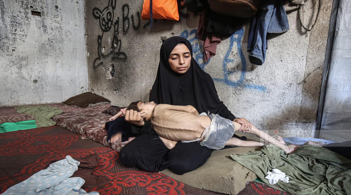 Gaza war starvation WAFA