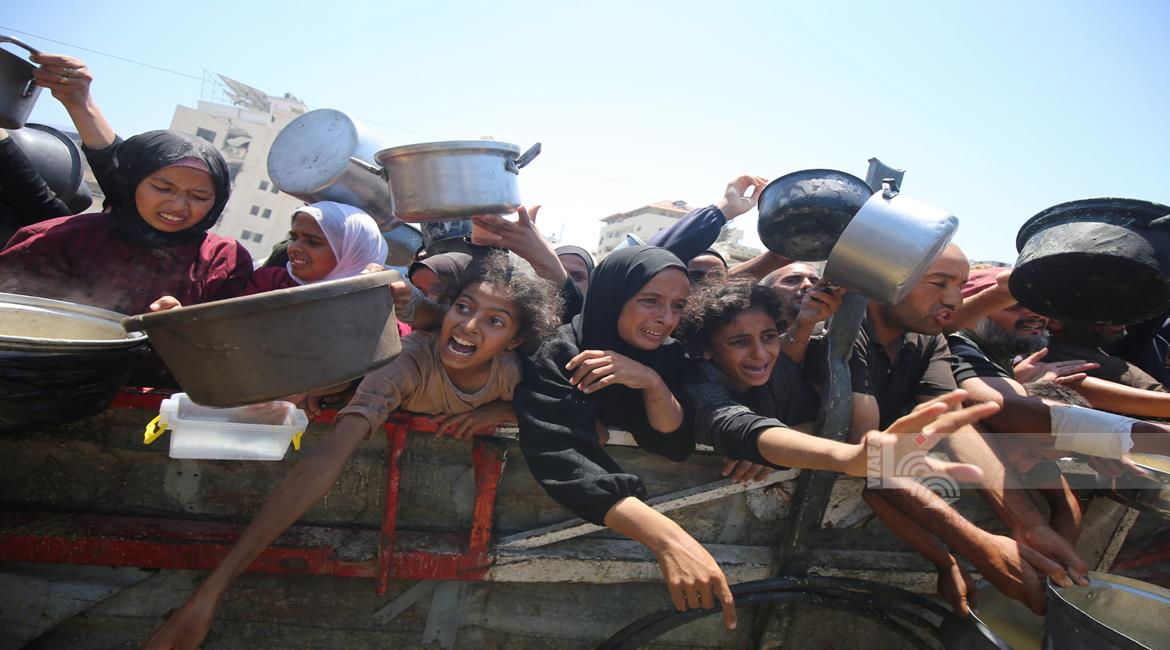 Gaza war starvation WAFA 2 Gaza war starvation WAFA 2