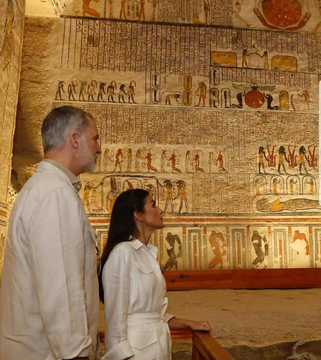 King Felip at Queen Letizia at Western Luxor 6