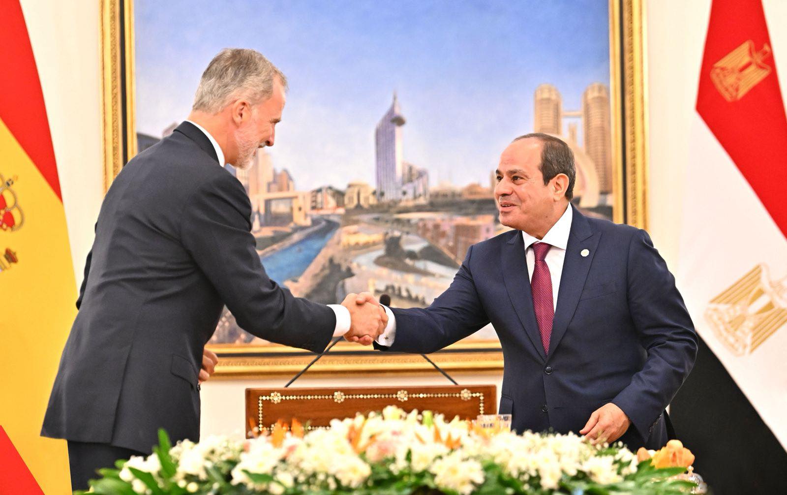President Sisi and King Felipe