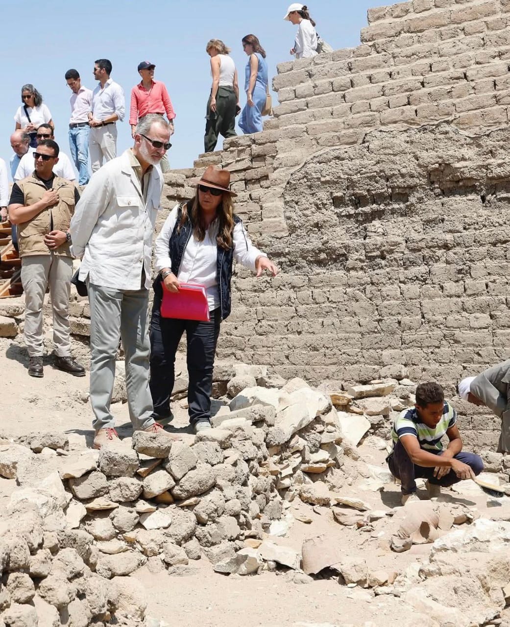 King Felip at Queen Letizia at Western Luxor 5