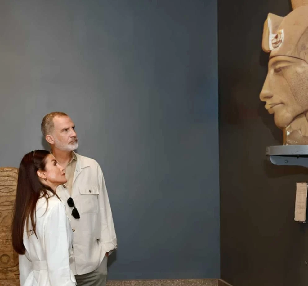 King Felip at Queen Letizia at Western Luxor 1